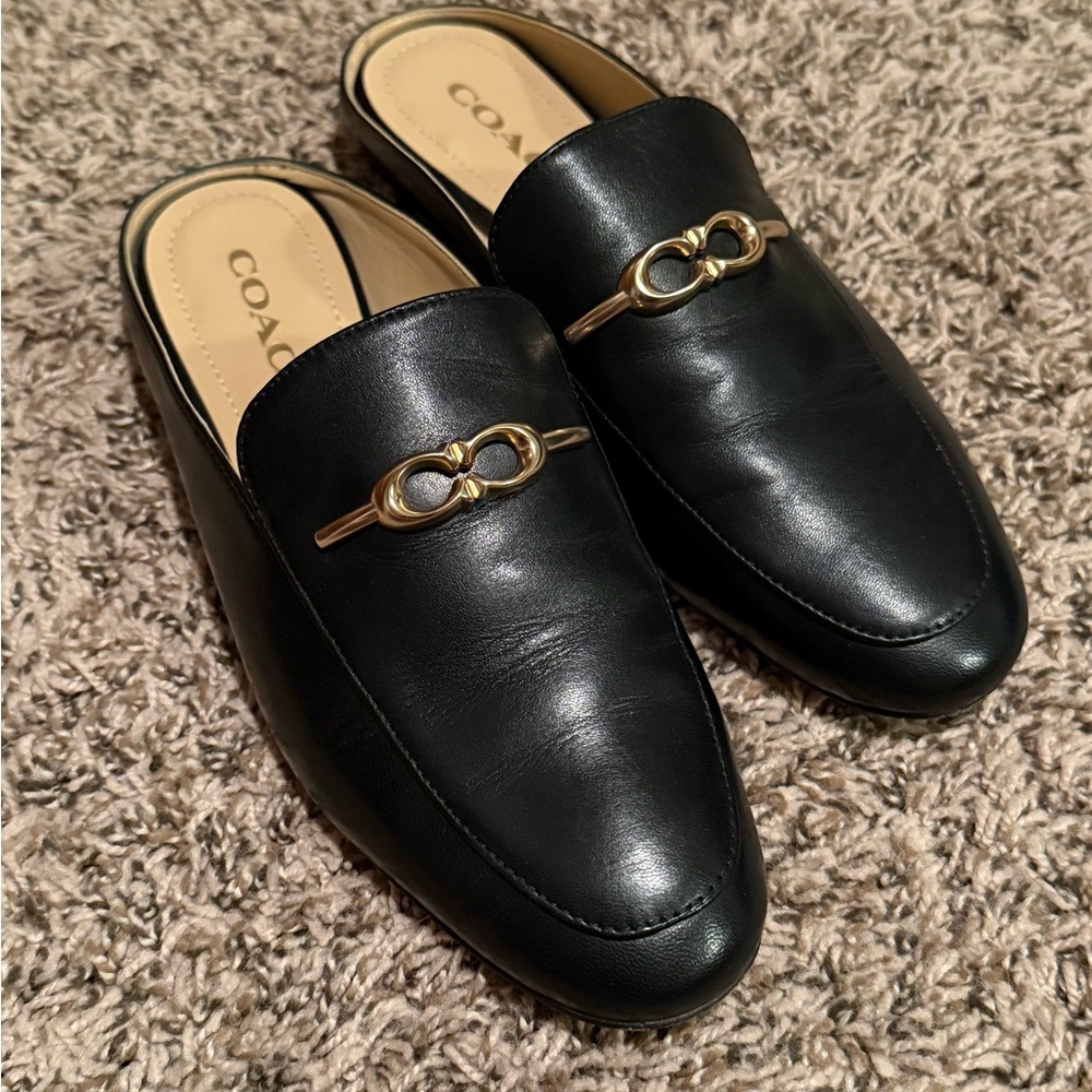 Coach Sienna Leather Slide